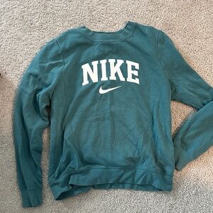 Nike Turquoise Crewneck Sweatshirt